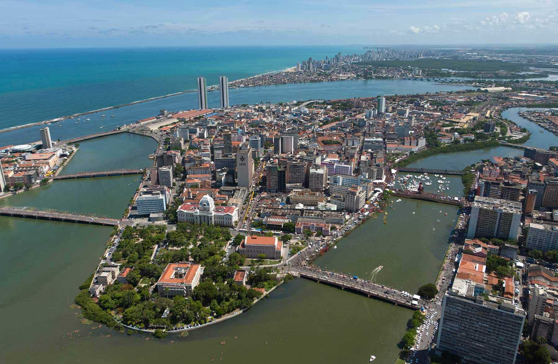 Recife architecture and urban environment